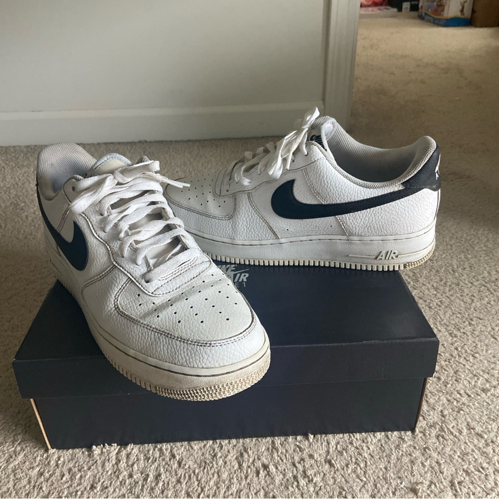 Size 12 - Nike Air Force 1 '07 Low White Black
